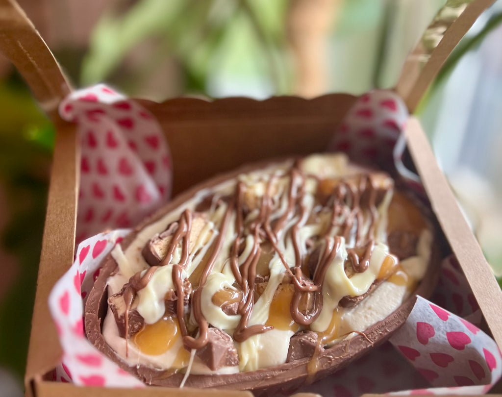Cheesecake Easter Egg