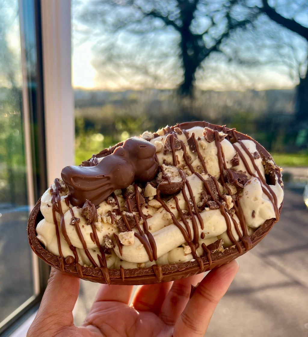 Cheesecake Easter Egg